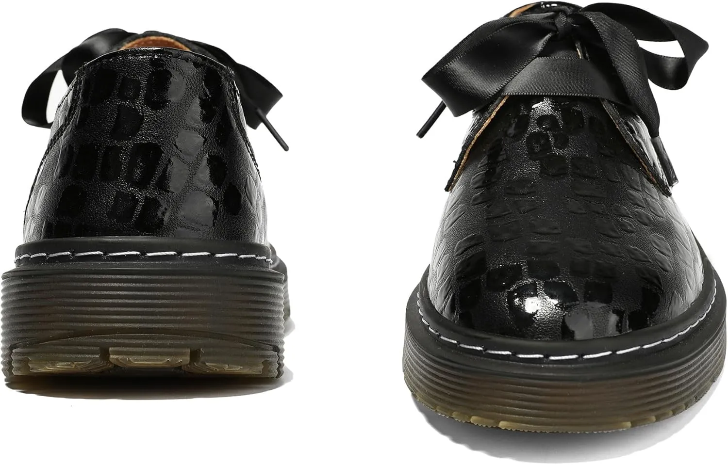 Women's Lace-up Loafers Slip-on Comfortable & Light-Weight Office Dress Shoes