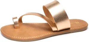 Women's Slide Sandals Slip On Flat Flip Flop Thong Casual Summer