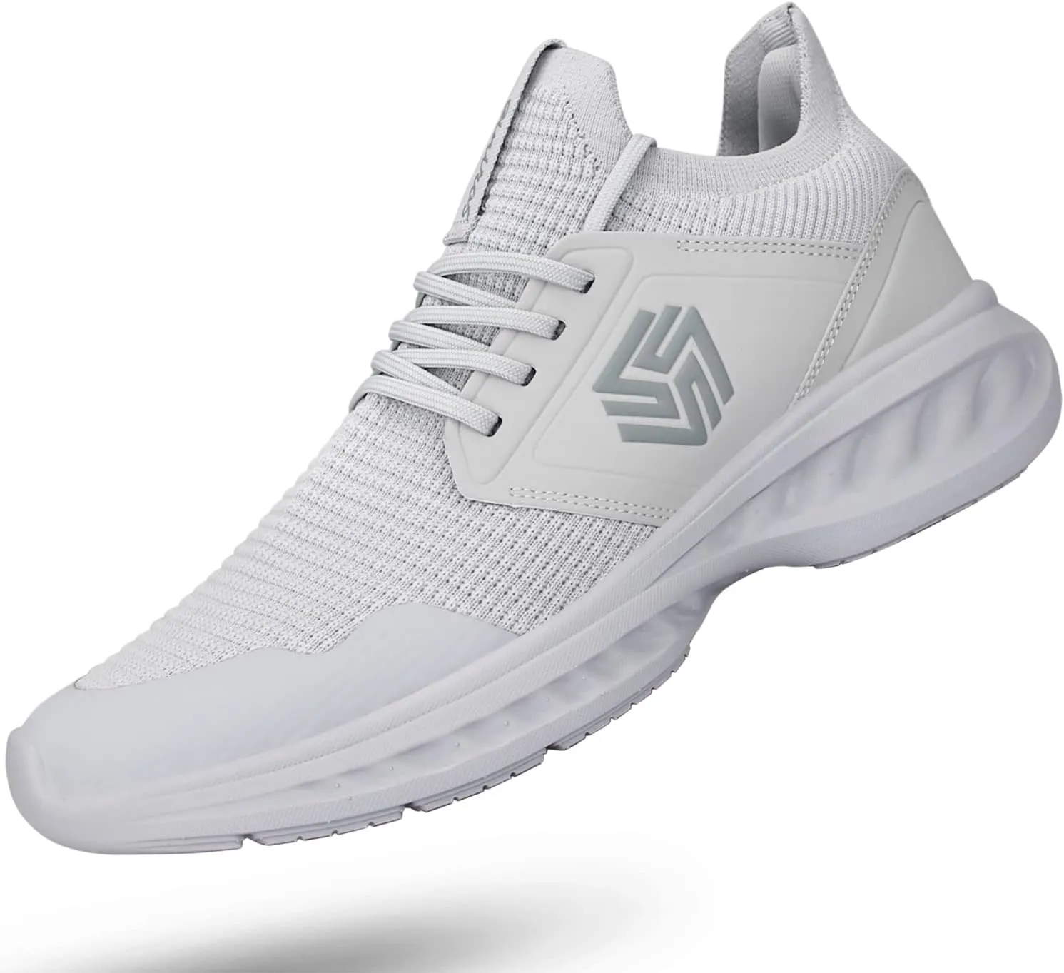 Womens Slip On Walking Shoes Non Slip Running Shoes Breathable Workout Shoes Lightweight Gym Sneakers