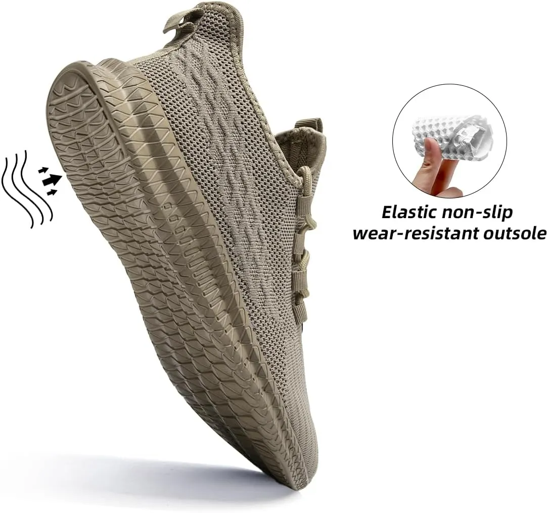 Womens Slip On Walking Shoes Ultra Light Breathable Running Comfortable Casual Fashion Sneakers Mesh Gym Workout Sports