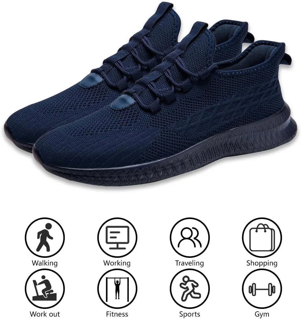 Womens Slip On Walking Shoes Ultra Light Breathable Running Comfortable Casual Fashion Sneakers Mesh Gym Workout Sports