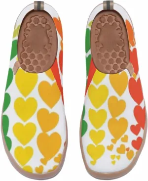 Women's Travel Walking Shoes Knit Slip On Casual Loafers