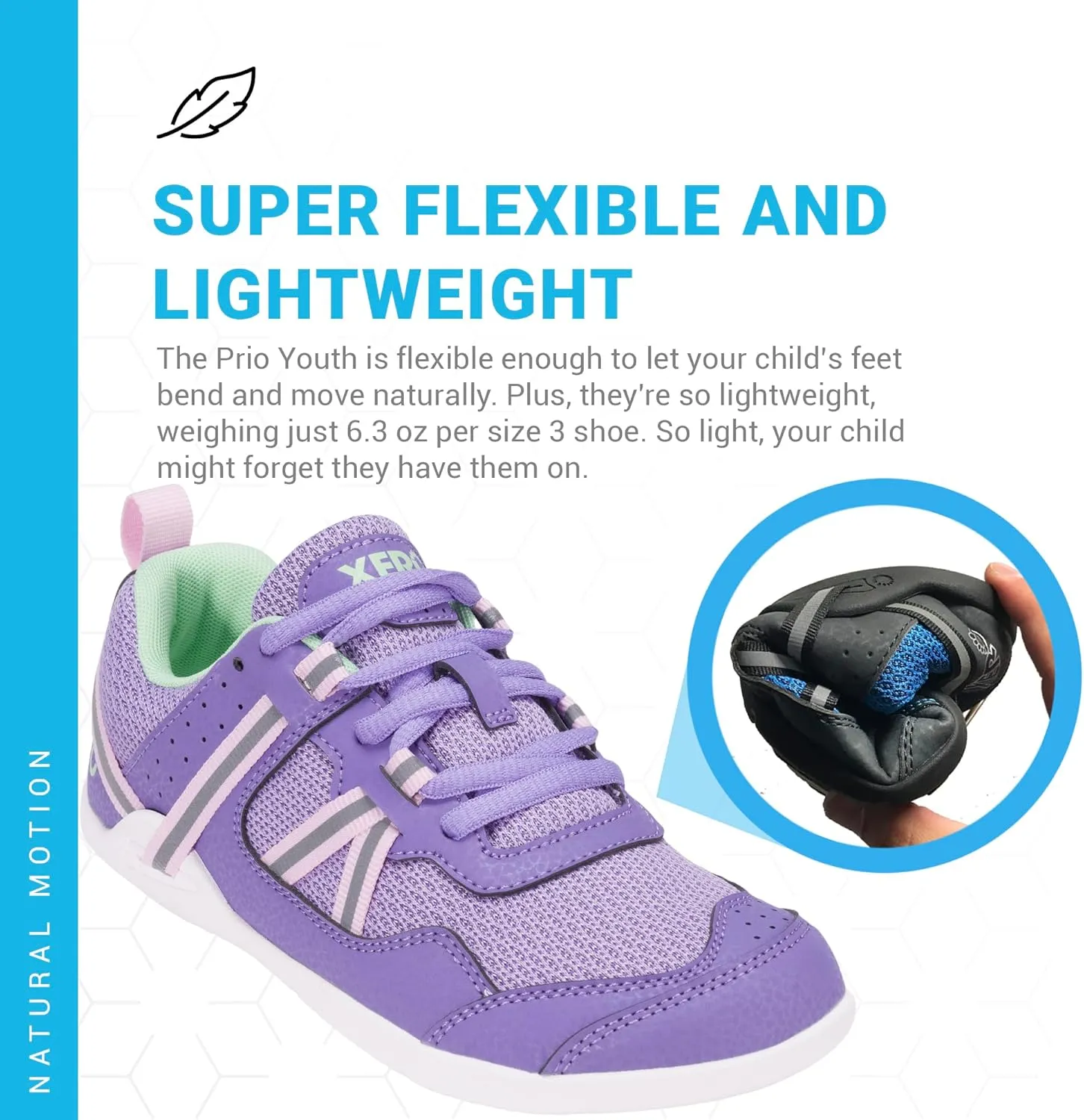Xero Shoes Kids' Prio Cross Training Shoe - Lightweight Zero Drop, Barefoot