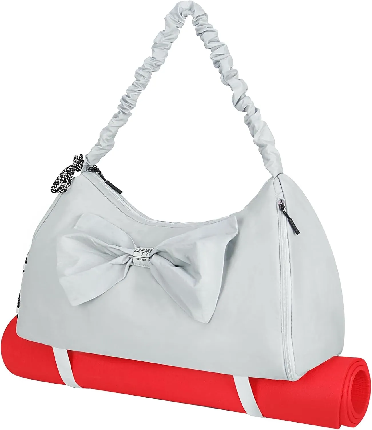 Yoga Gym Bags for Women,Butterfly Shoulder Bag with Shoes Compartment & Wet Dry Storage Pockets & Adjustable Yoga Mat Holder