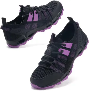 ziitop Womens Hiking Water Shoes for Women Quick Dry Outdoor Sport Sneakers Non Slip Lightweight Breathable Summer Trekking and Walking Climbing Shoe