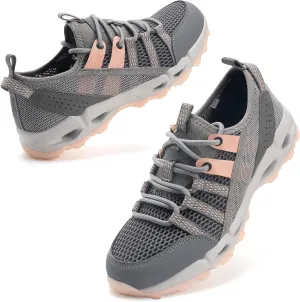 ziitop Womens Hiking Water Shoes for Women Quick Dry Outdoor Sport Sneakers Non Slip Lightweight Breathable Summer Trekking and Walking Climbing Shoe