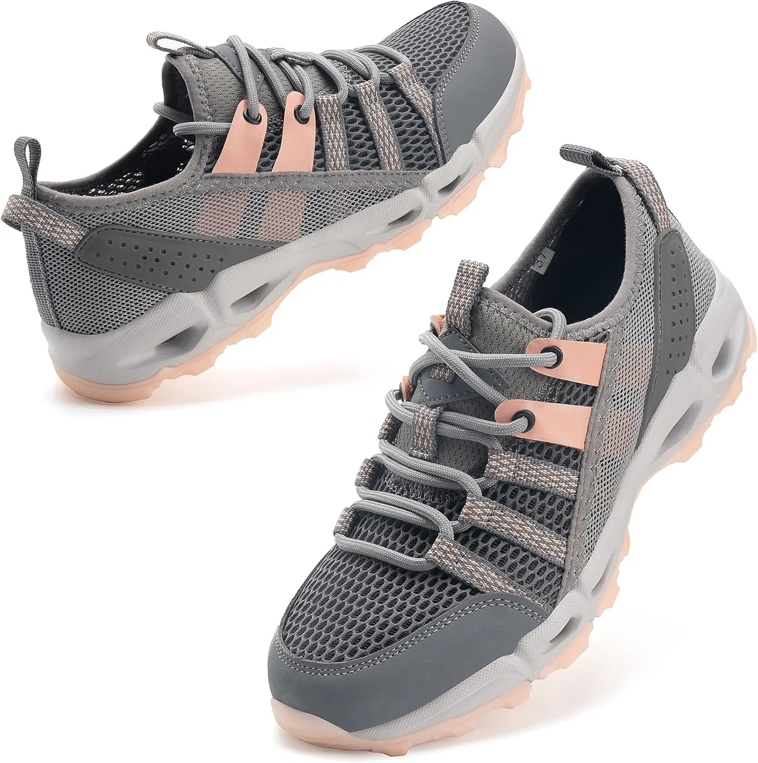 ziitop Womens Hiking Water Shoes for Women Quick Dry Outdoor Sport Sneakers Non Slip Lightweight Breathable Summer Trekking and Walking Climbing Shoe