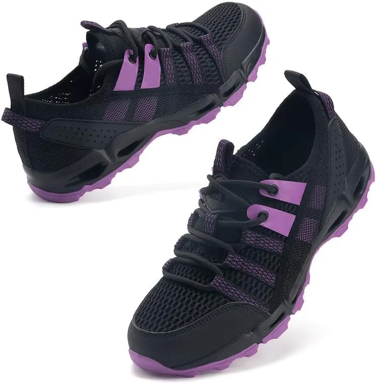 ziitop Womens Hiking Water Shoes for Women Quick Dry Outdoor Sport Sneakers Non Slip Lightweight Breathable Summer Trekking and Walking Climbing Shoe